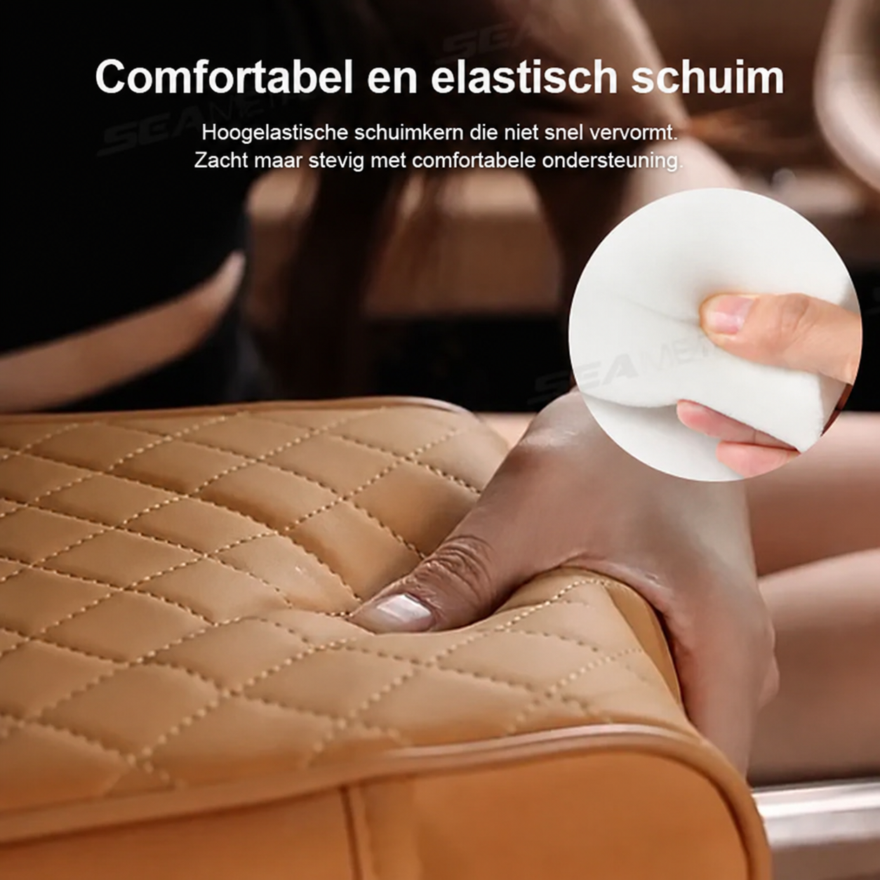 LuxConsole™ – Verhoogde Armsteun met Bekerhouder
