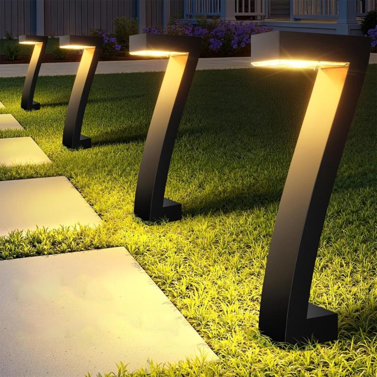 LumaPath™ – Solar tuinlamp met modern lichtdesign