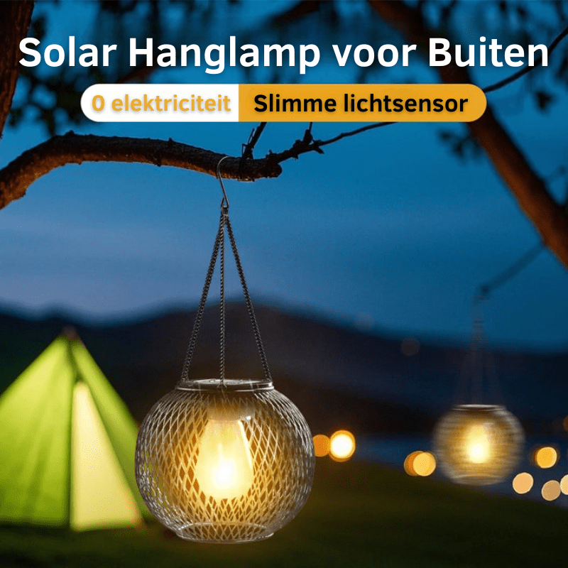 LumaGlow™ – Solar Hanglamp voor Buiten