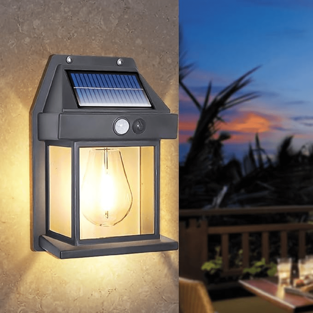 Veluna™ – Solar Wandlamp voor Buiten