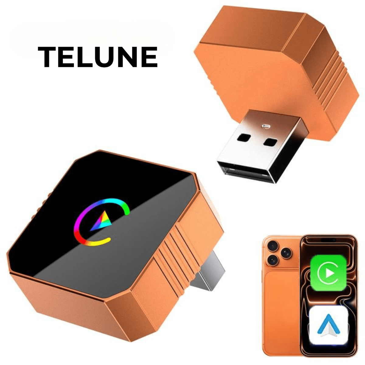 AirLink™ – Draadloze CarPlay & Android Auto Adapter