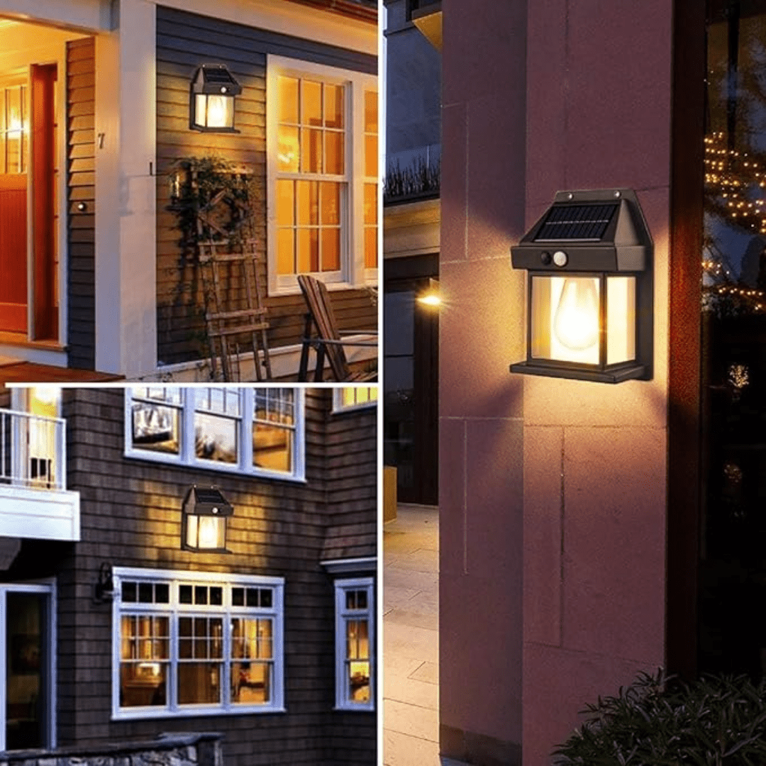 Veluna™ – Solar Wandlamp voor Buiten