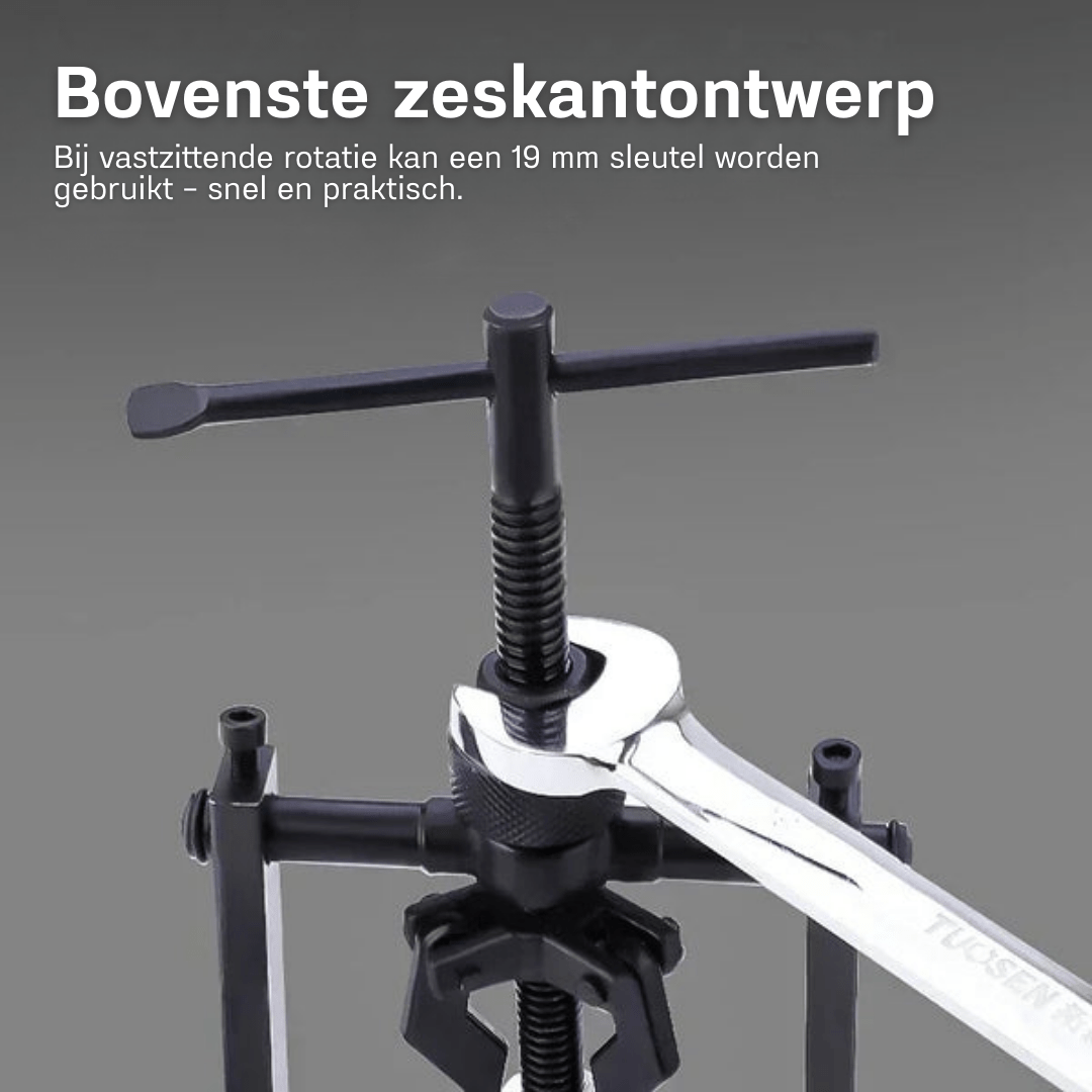 TriGrip Pro – Binnenlager Trekker met 3 Klauwen