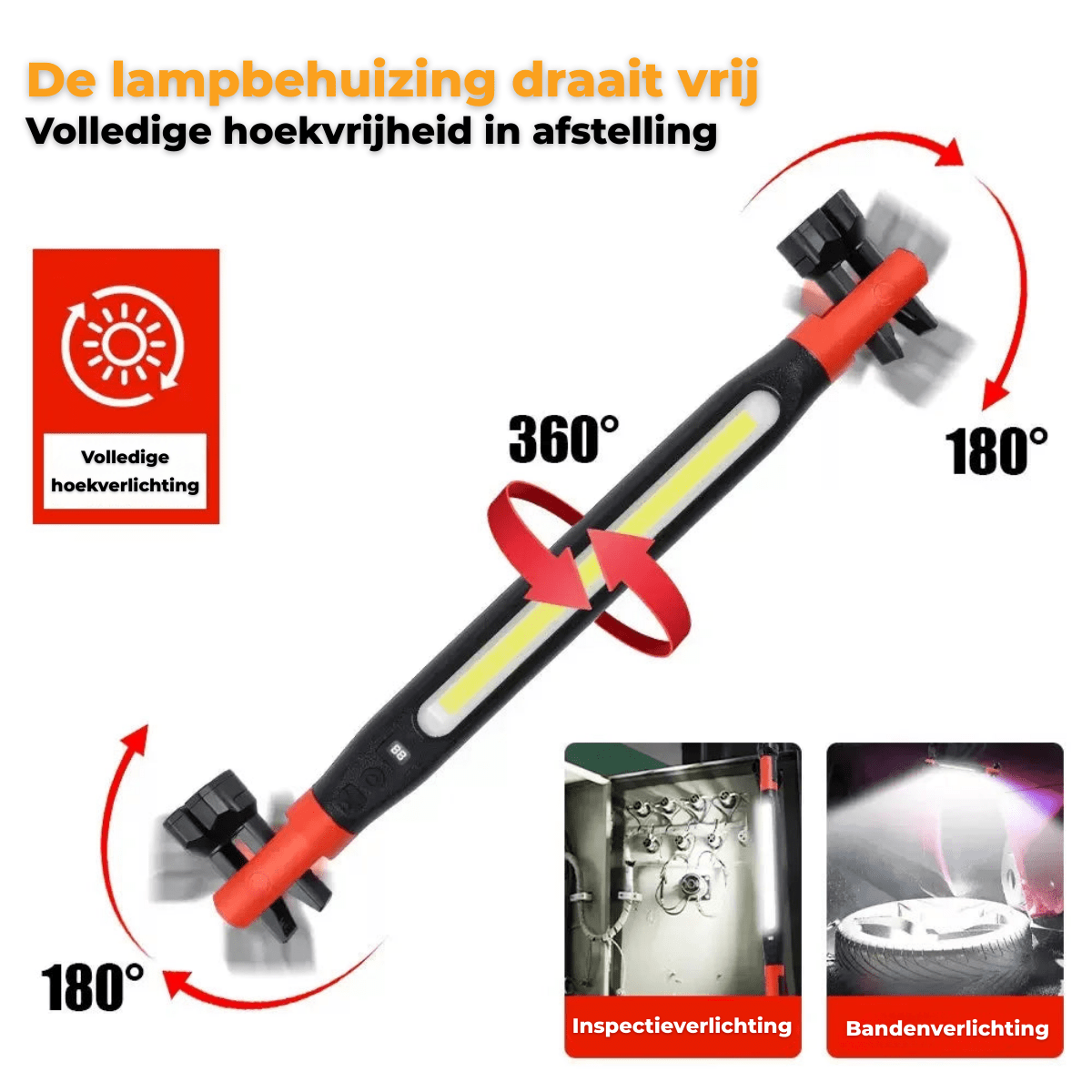 MagnaLite™ – Magnetische COB Werklamp