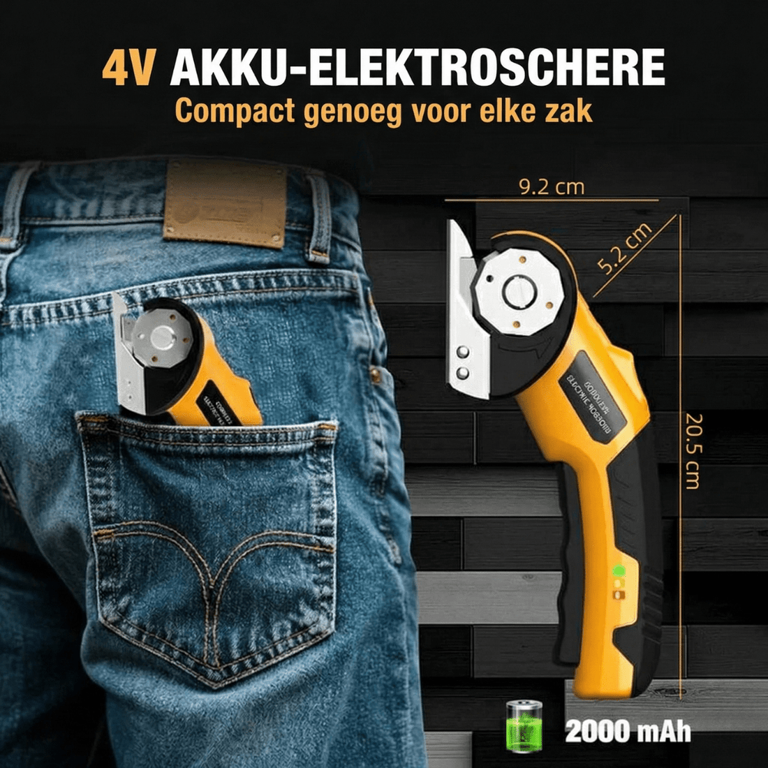 Cutron™ – Draadloze Elektrische Schaar