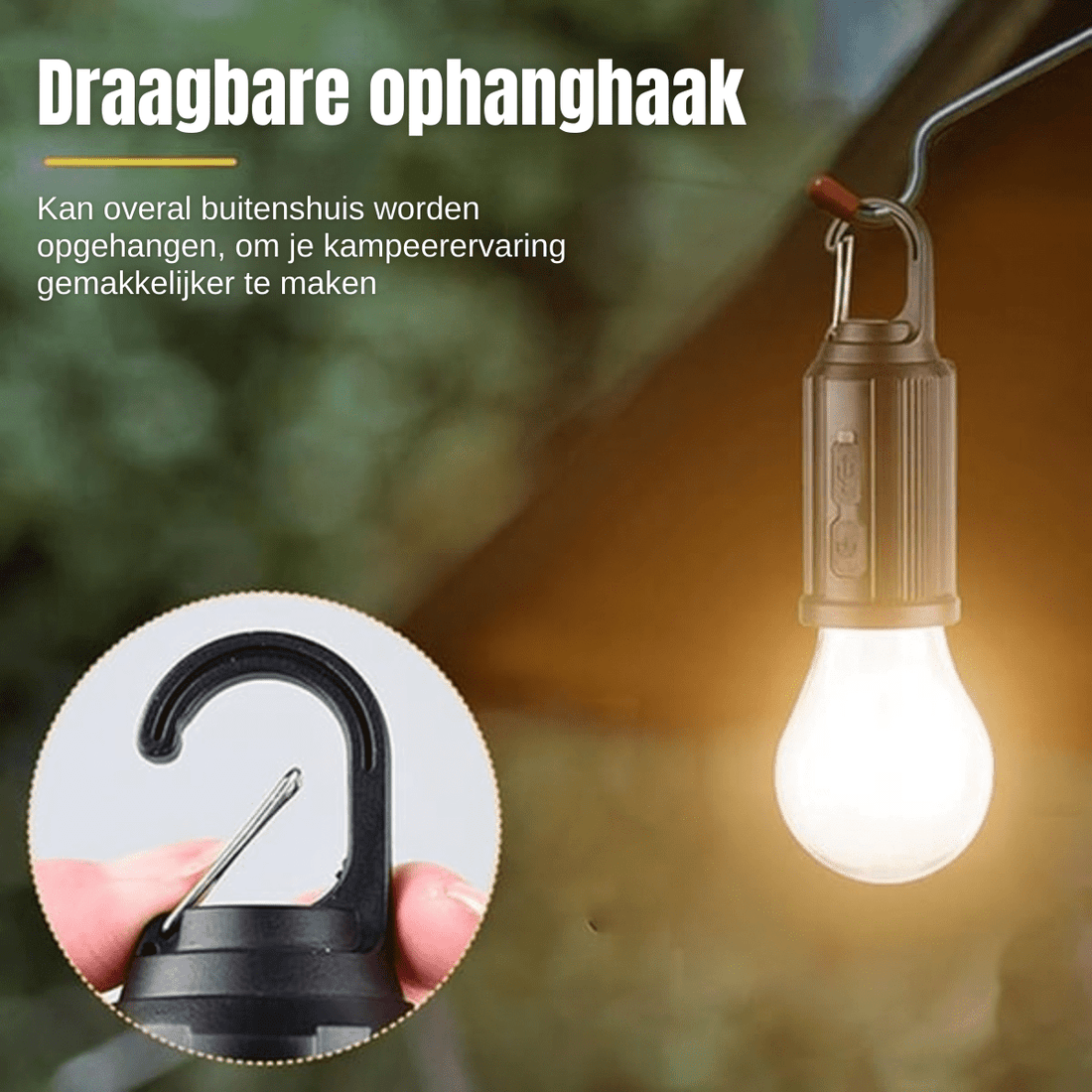 LumiCore™ – Solar- & USB-camping- en noodlamp