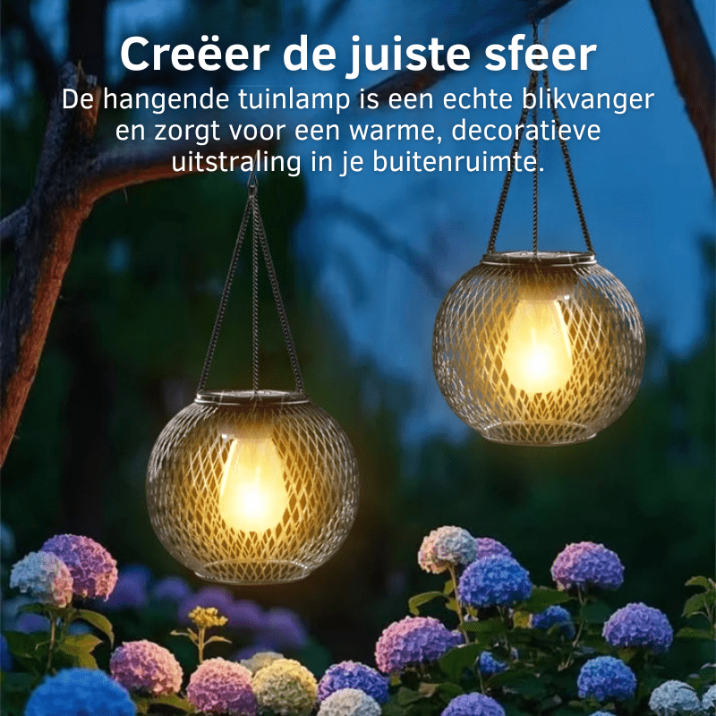 LumaGlow™ – Solar Hanglamp voor Buiten