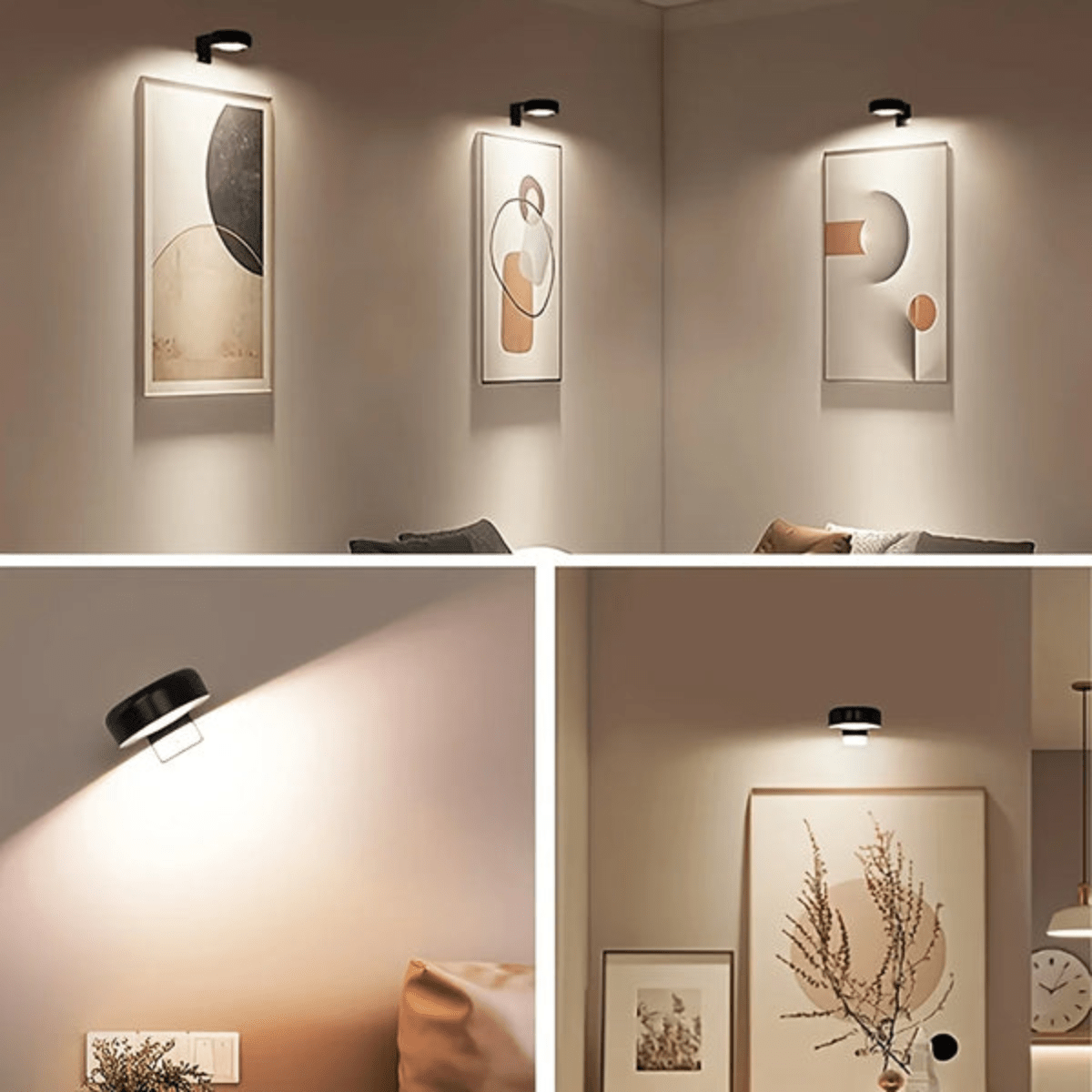 LumiArt™ – Draadloze Schilderij- & Wandlamp