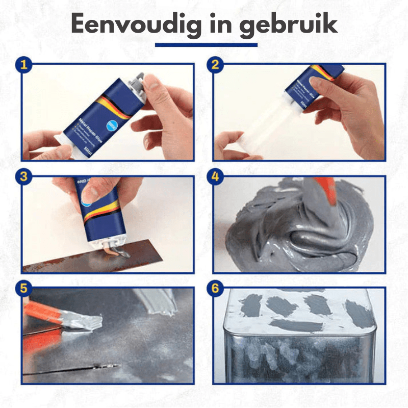 Universele Metaallijm voor Reparatie