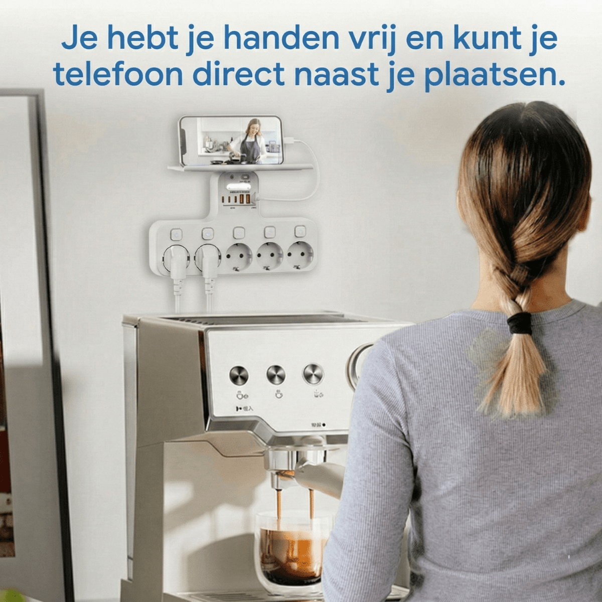 VoltDock™ – Slimme stekkerdoos met USB-C