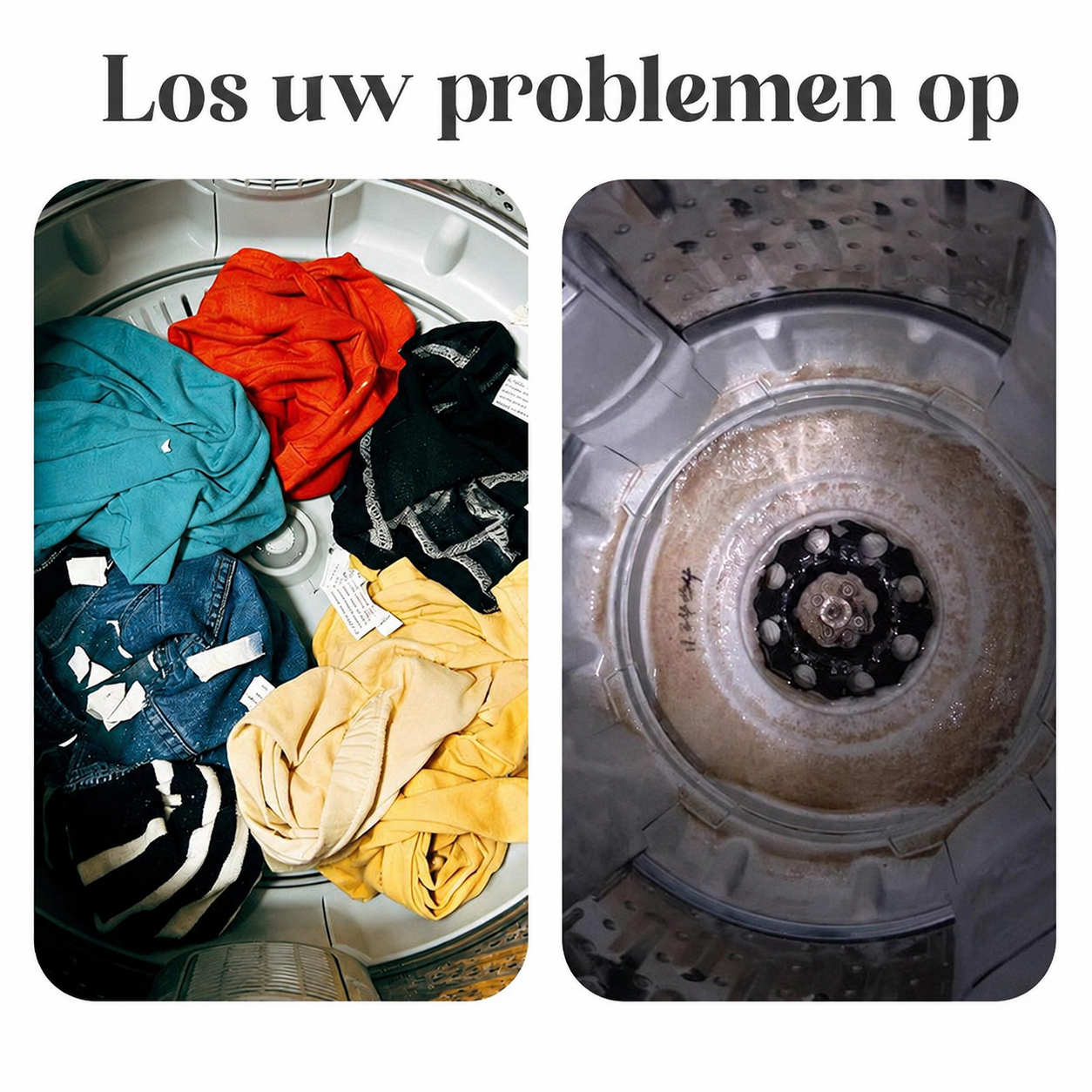 LintAway™ – Drijvende Haar- & Pluizenvanger voor de Wasmachine