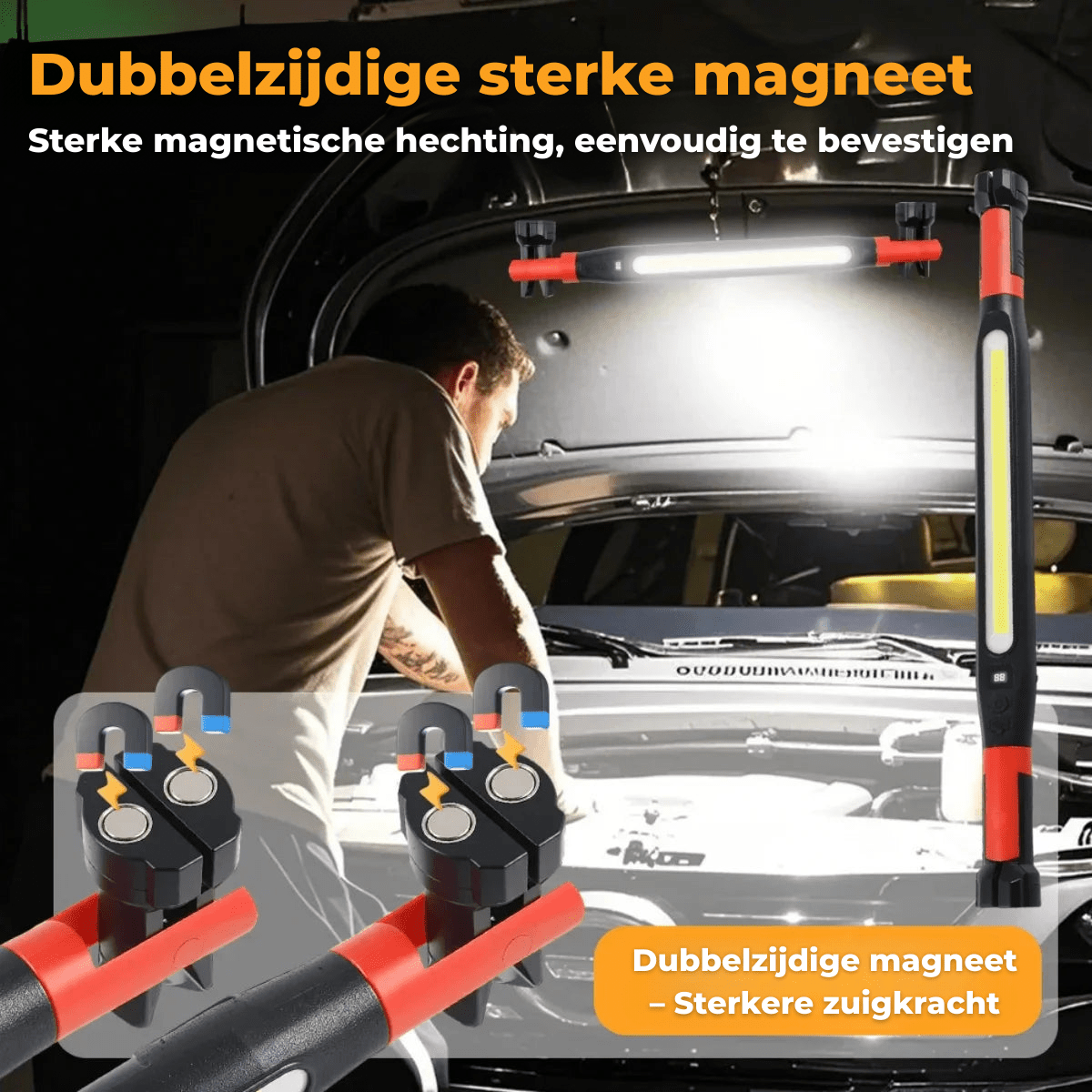 MagnaLite™ – Magnetische COB Werklamp