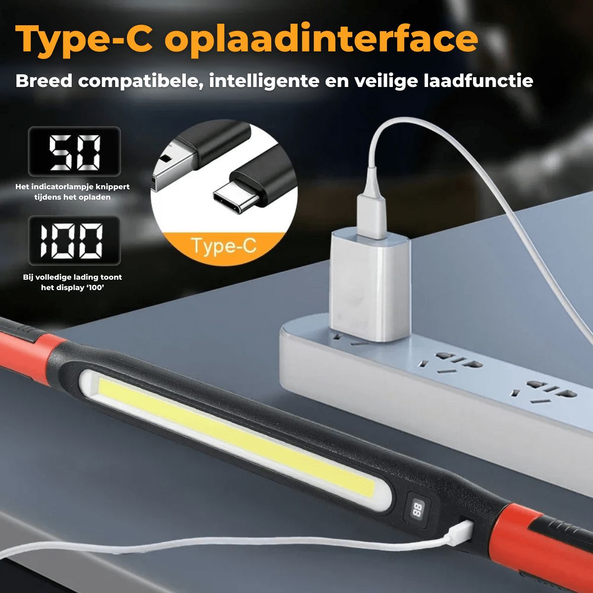 MagnaLite™ – Magnetische COB Werklamp