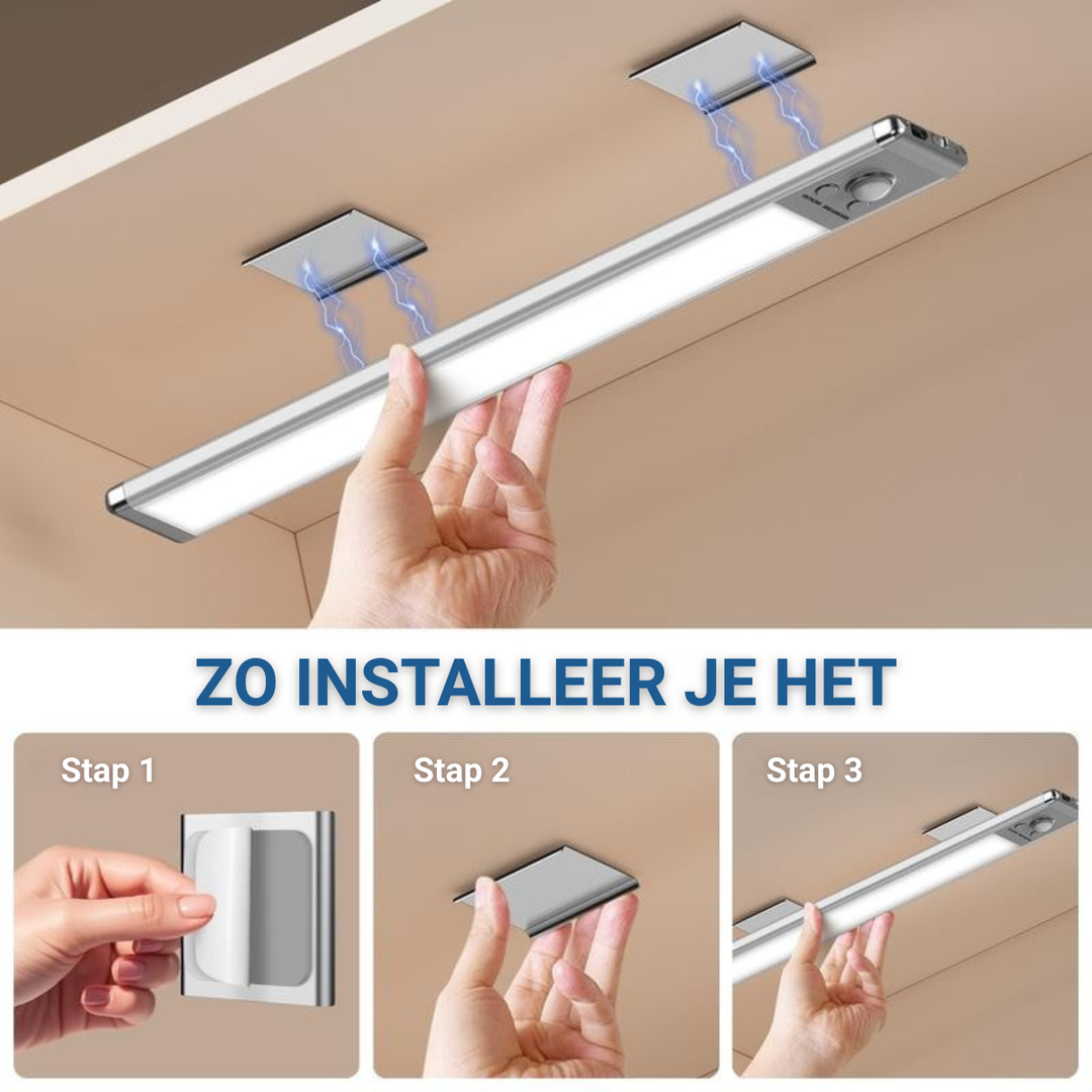 LumiSense™ – Intelligente Magnetische LED-Lamp