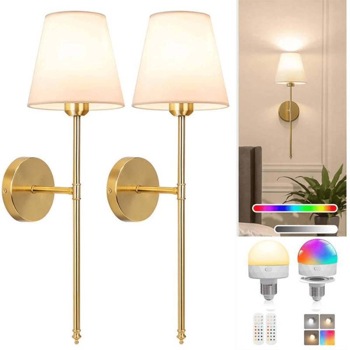 LumiWall™ – Draadloze Design Wandlamp