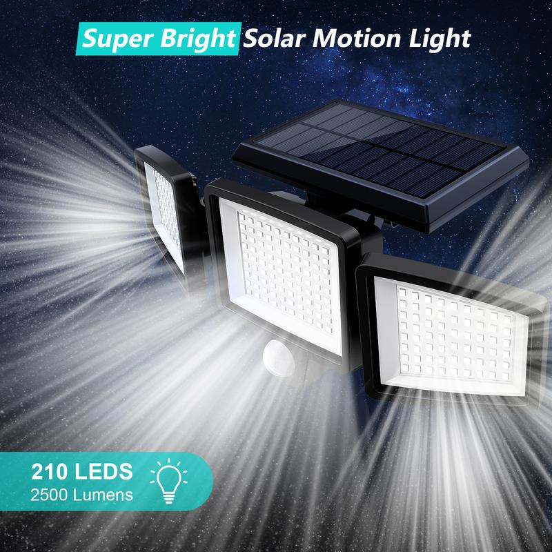 LumiGuard™ – Solar LED Schijnwerper met Bewegingssensor