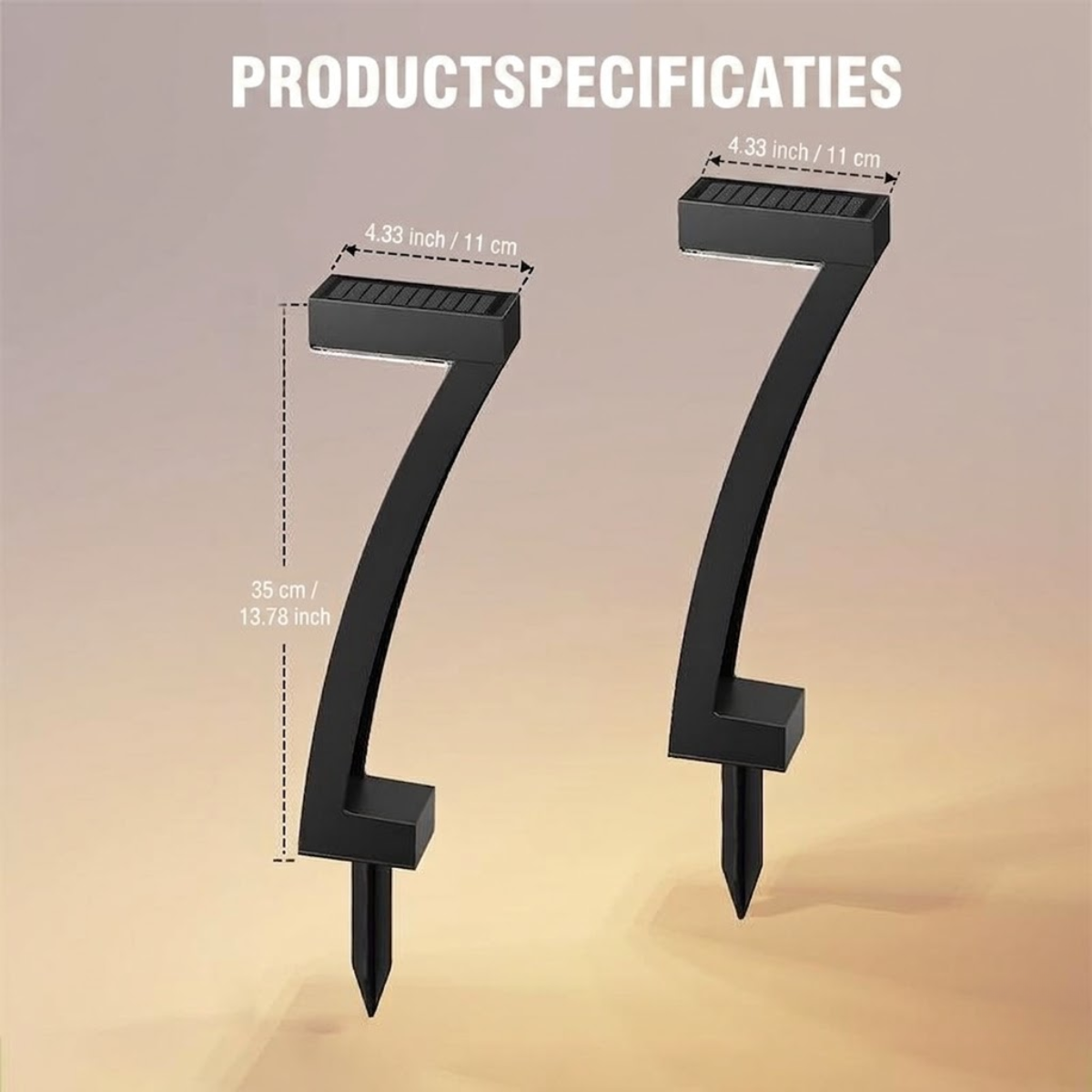 LumaPath™ – Solar tuinlamp met modern lichtdesign