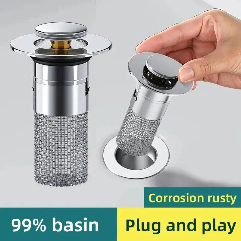 Drainix™ – Universele Wastafelstop