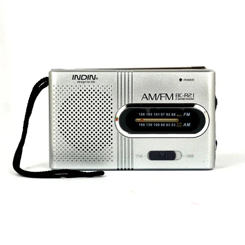 NotRadio™ – Draagbare AM/FM Noodradio op Batterijen - Telune