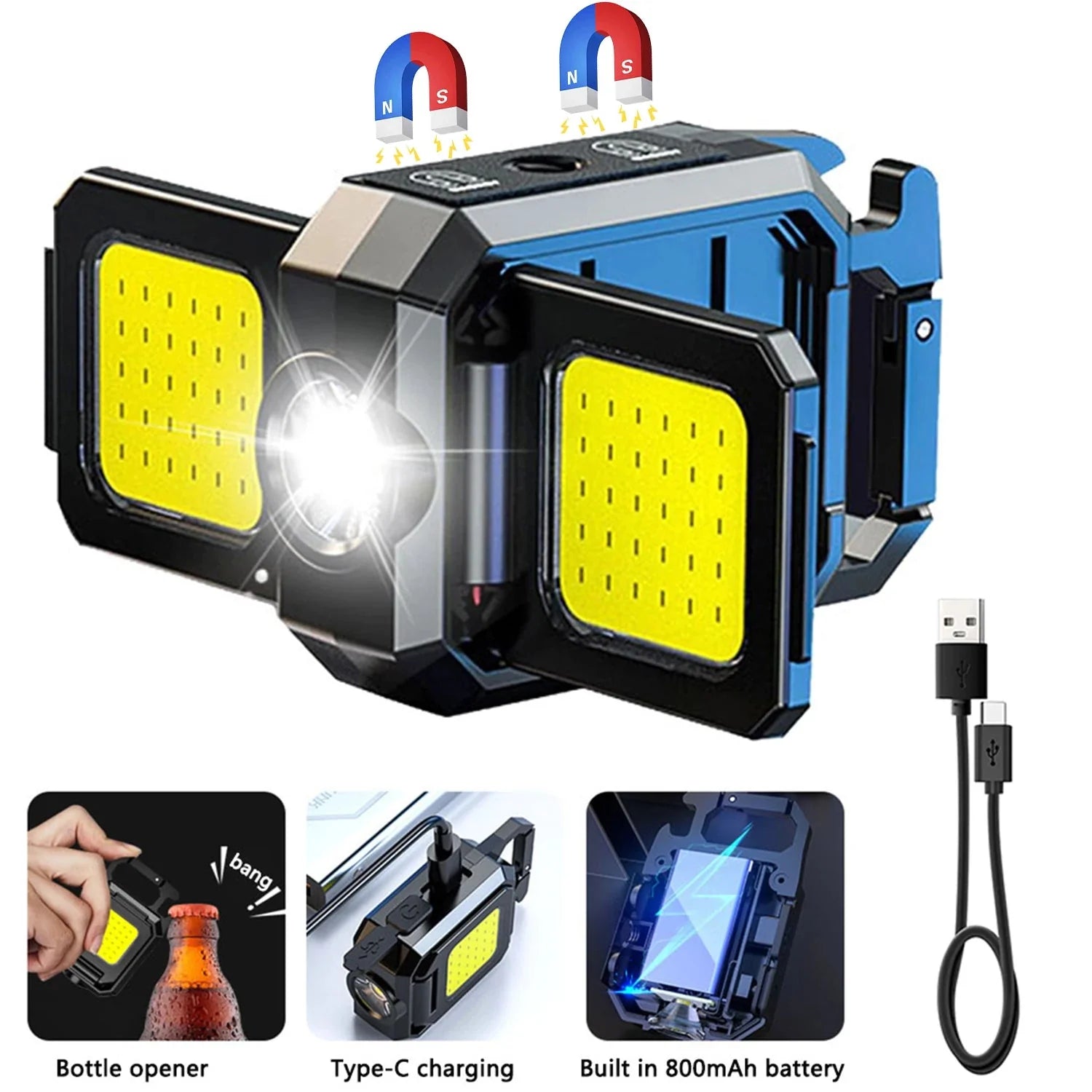 Luminex™ 1000LM Zaklamp - Telune