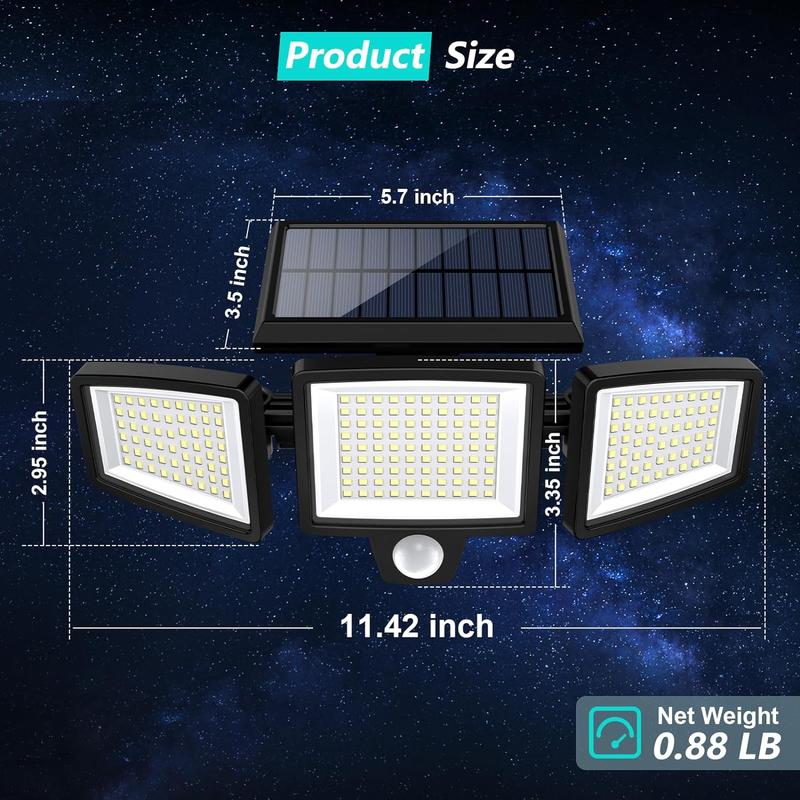 LumiGuard™ – Solar LED Schijnwerper met Bewegingssensor