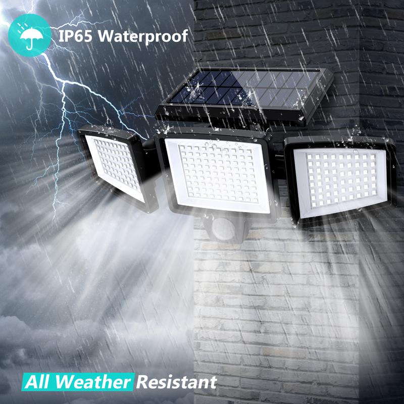 LumiGuard™ – Solar LED Schijnwerper met Bewegingssensor