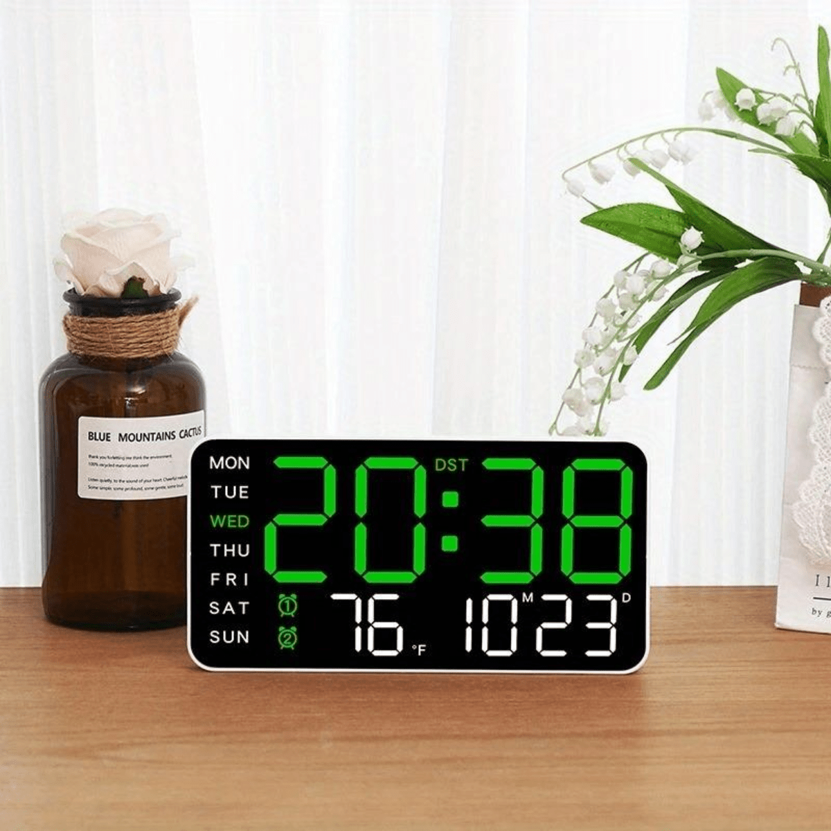 TimeGlow™ – LED Digitale Klok