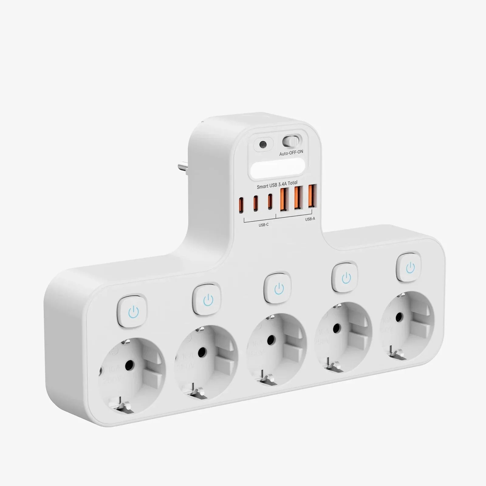 VoltDock™ – Slimme stekkerdoos met USB - C - Telune