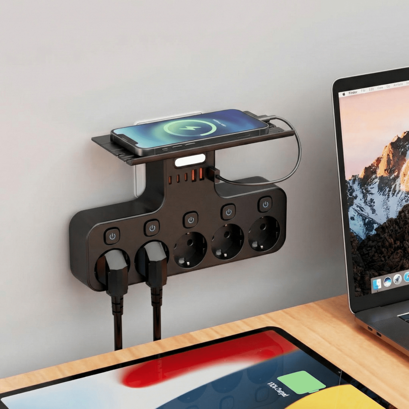 VoltDock™ – Slimme stekkerdoos met USB-C