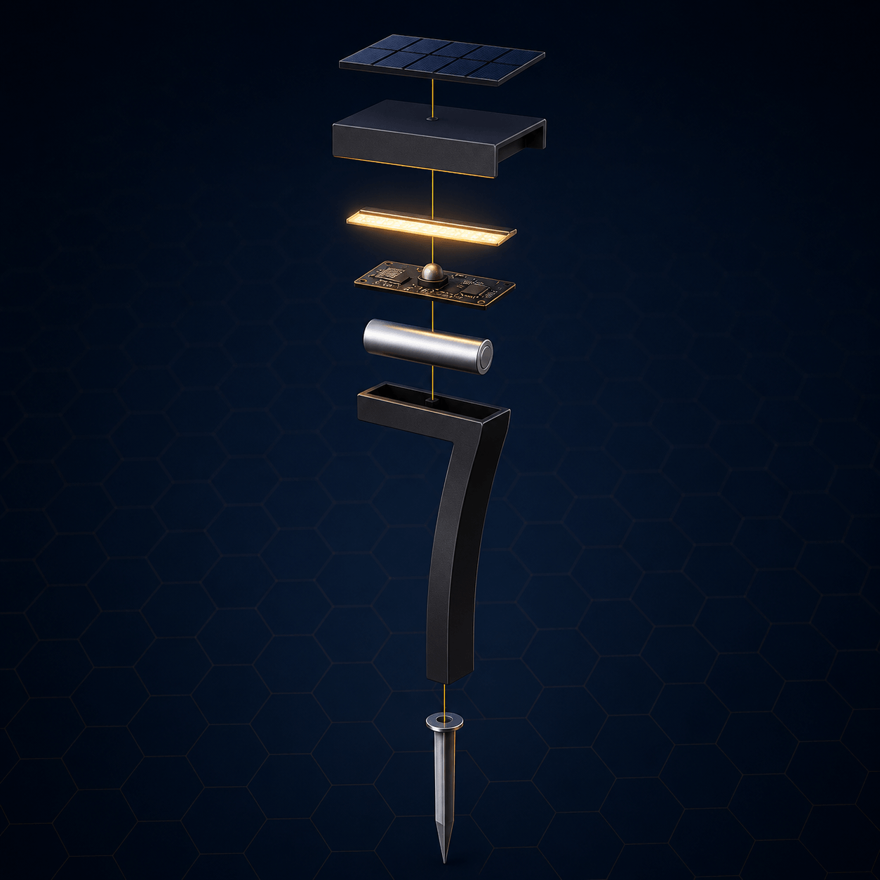 LumaPath Solar tuinlamp weergave 2
